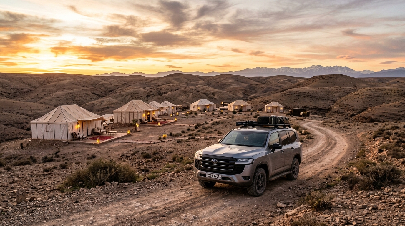 Self-Drive Guide to Agafay Desert from Marrakech: Dirt Roads, Sunset & Quad Biking